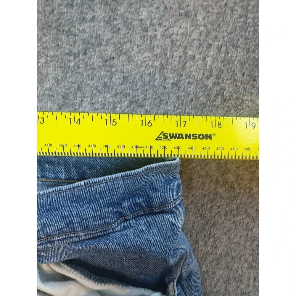 Wrangler Five Star Premium Denim Mens 34x30 Medium Wash Straight Jeans 1096FXVDB